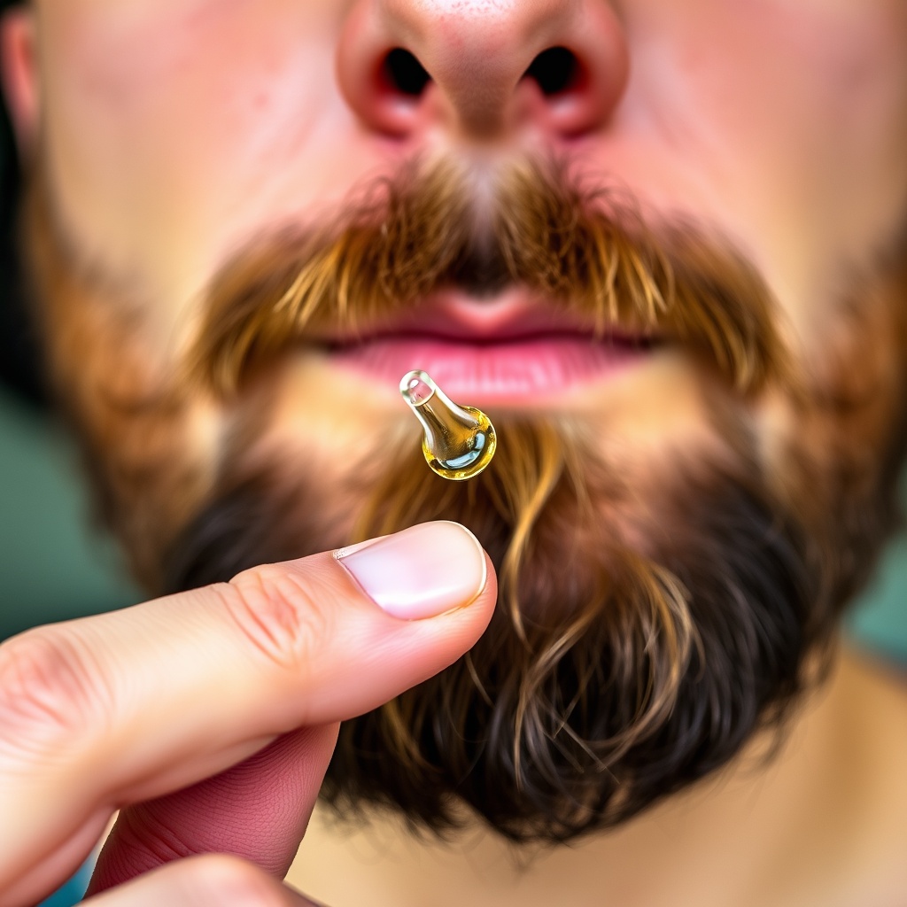 Odsiwiacz do brody for men – naturalny kolor broda