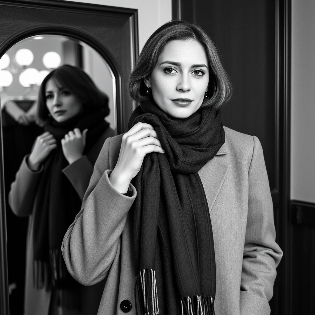 Wiązanie szalika do płaszcza damskiego – najładniejsze metody