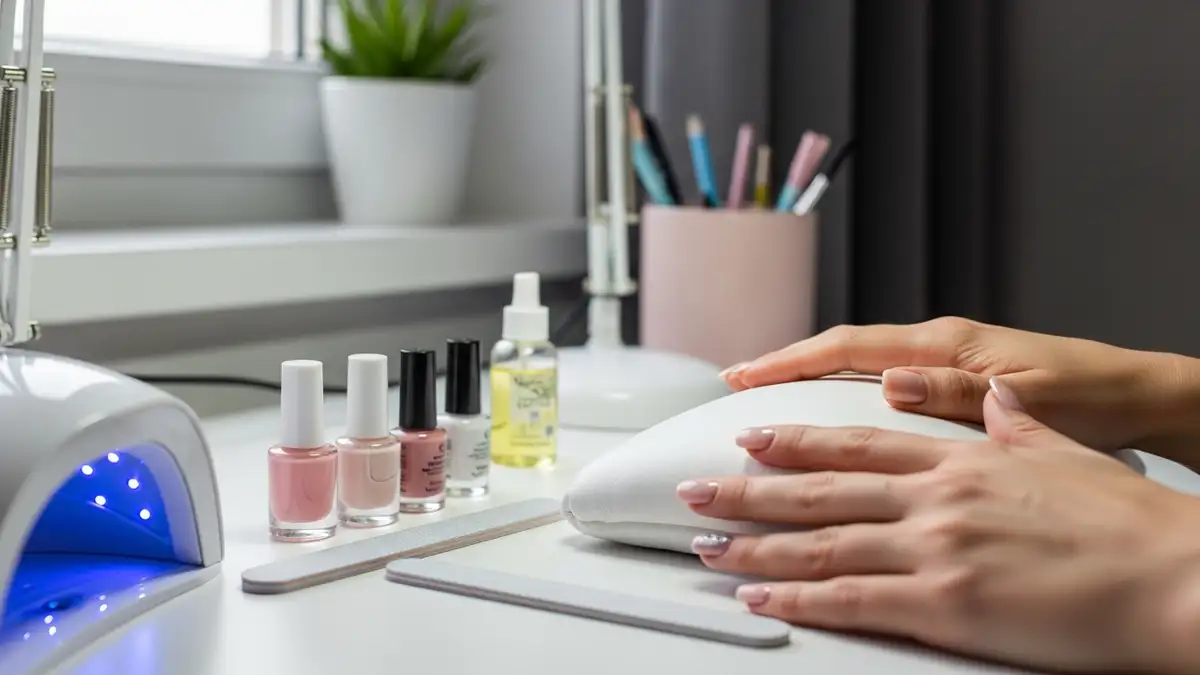 Krzywa C w manicure - wpływ na trwałość hybrydy - hero image